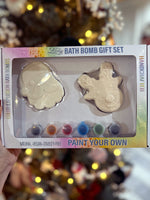 Paint Your Own Bath Bombs Christmas