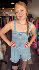 Light Denim Romper