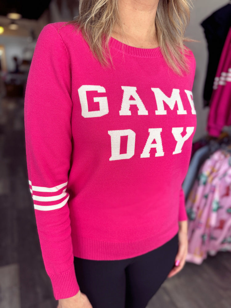 Pink Game Day Sweater