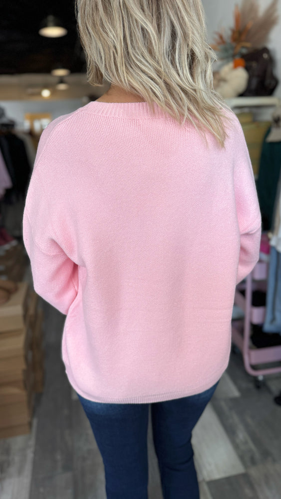 Merry Tensil Pink Sweater