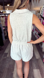 Heather Grey Athletic Romper