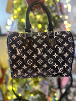 Louis Vuitton Denim Black and White