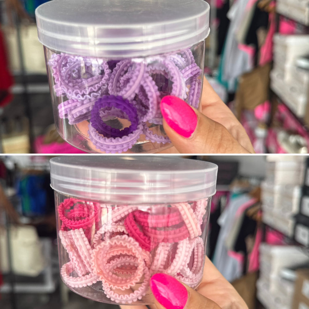 Wavy Elastic Hair Tie Sets