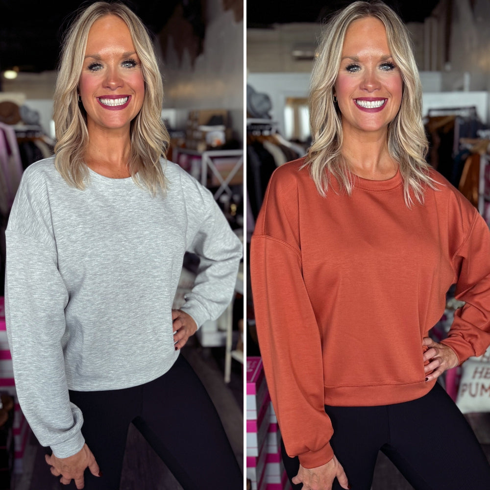 Buttery Soft Relaxed Fit Sweatshirt