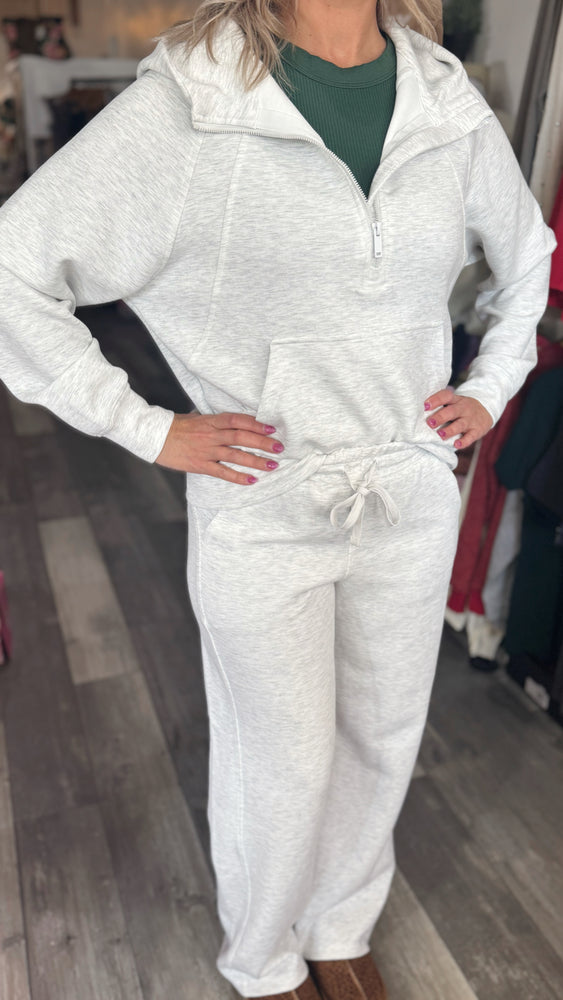 Heather Grey Buttery Lounge Set