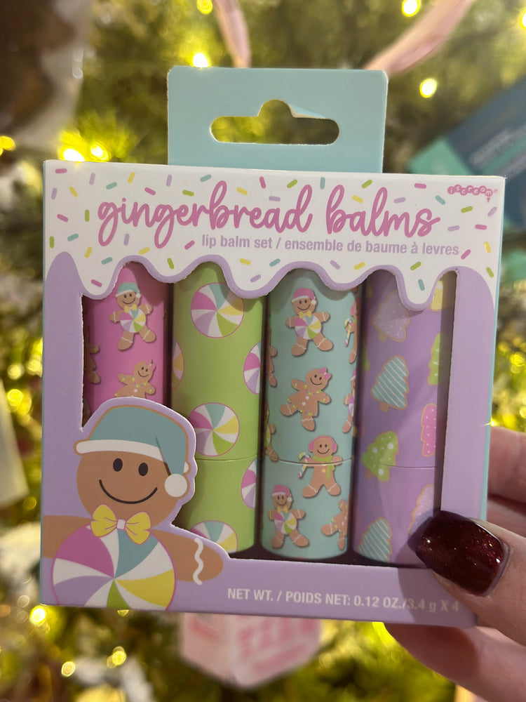 Gingerbread Lip Balm Set