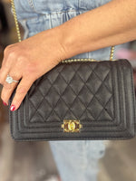 Chanel Black Sling Purse