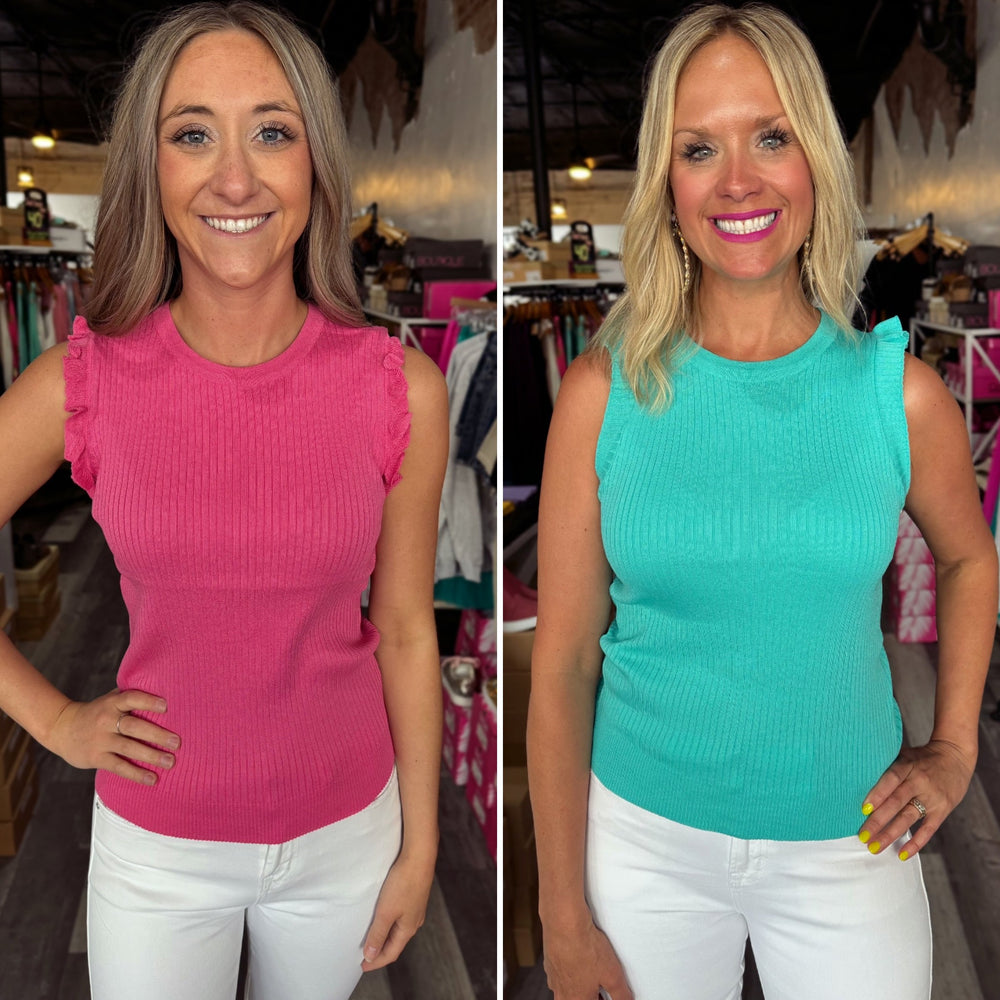 Ruffle Tank