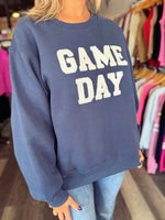 Navy Game Day Sweatshrit