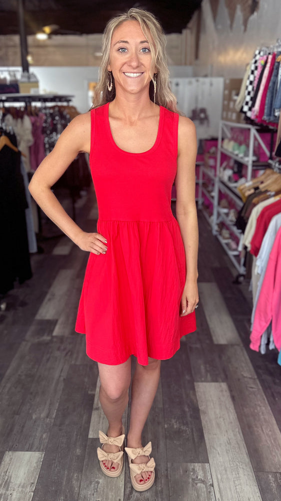 red tank mini dress Bombshell Mini Dress | Red | Womens