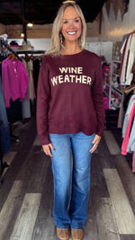 Wine Weather Sweater