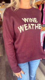 Wine Weather Sweater