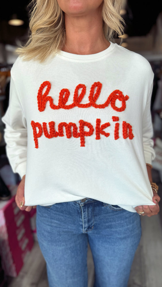 Hello Pumpkin Crewneck