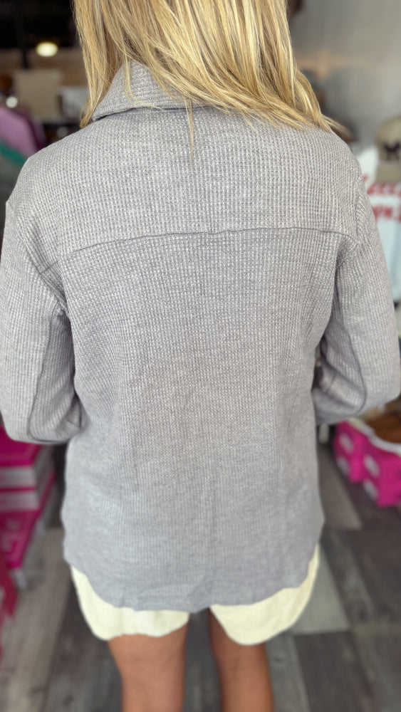 Button Down thermal Jacket