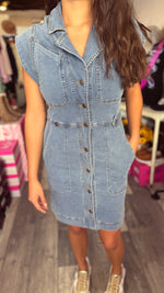 Denim Utility Dress