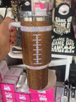 Football Bedazzle Cup