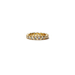 Gold Tennis Ring - Size7