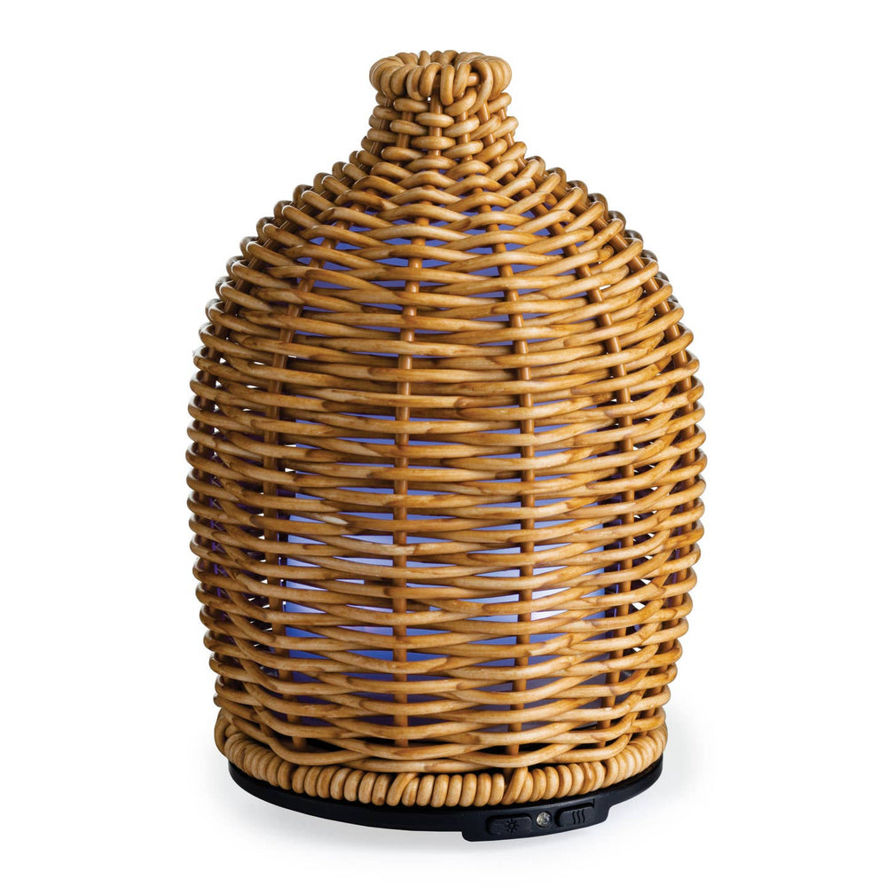 Wicker Ultrasonic Essential Oil Diffuser