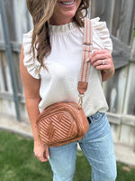 The Emily Crossbody in Tan