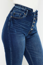 Dark Wash High Rise Kancan Jeans