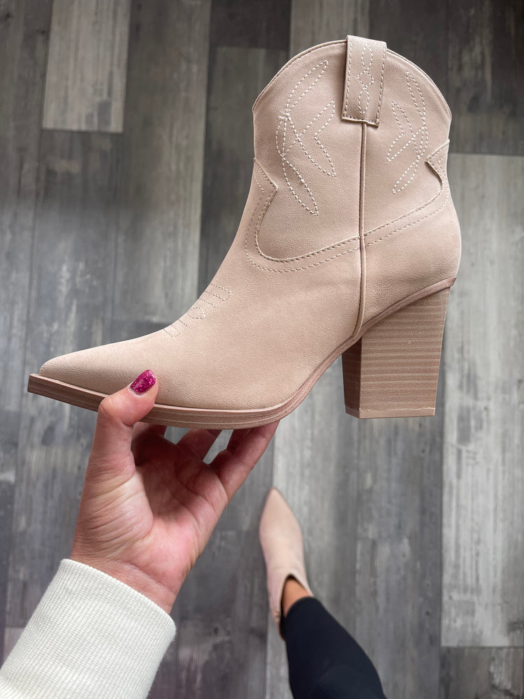 Blush Sawyer Bootie by MIA