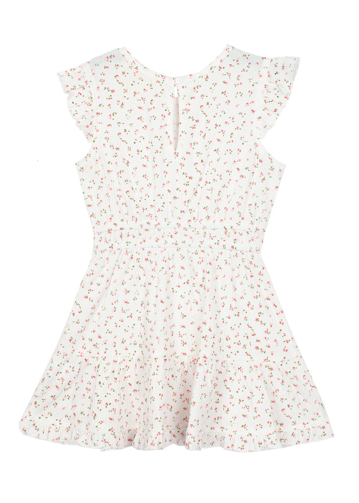 Little Girls Floral Picnic Dress