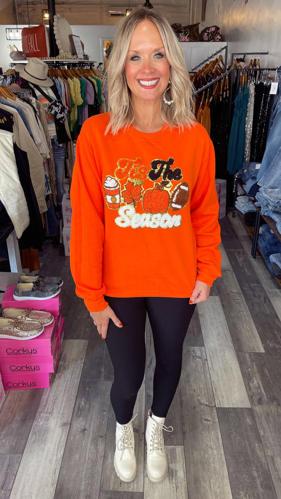 Tis’ The Season Pumpkin Latte Sweatshirt