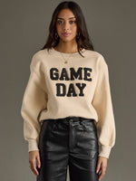 Cream Game Day Sweatshirt