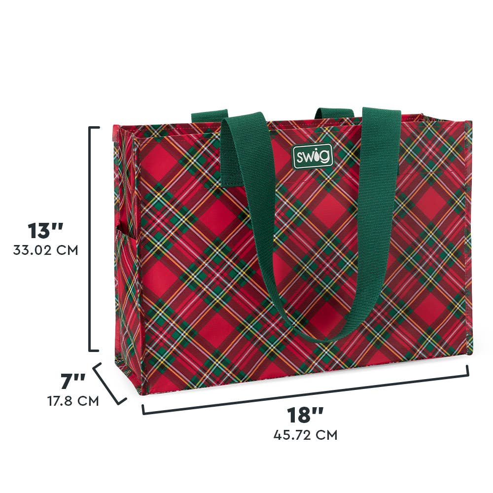 Christmas Plaid Bag by SwigLife