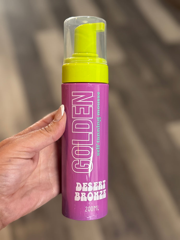 Desert Bronze Self Tanning Mousse