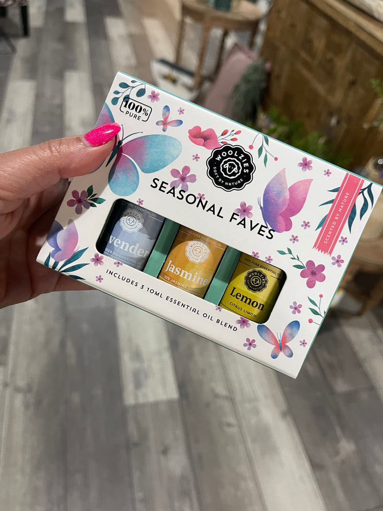 Seasonal Fave Essential Oil Set