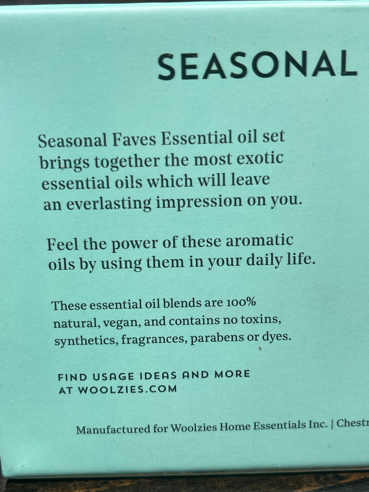 Seasonal Fave Essential Oil Set