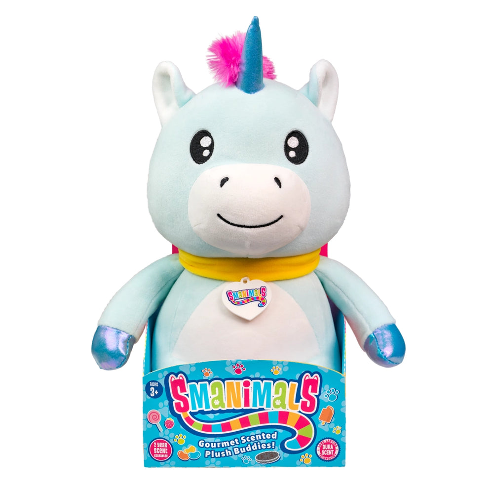 Smanimals 10" Plush (Unicorn) - Strawberry Scented