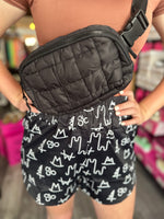 Quilted Puff Cross Body Bag