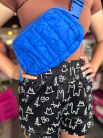 Quilted Puff Cross Body Bag