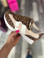 Your Welcome Leopard Tennis Shoes by Corkys