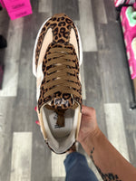 Your Welcome Leopard Tennis Shoes by Corkys