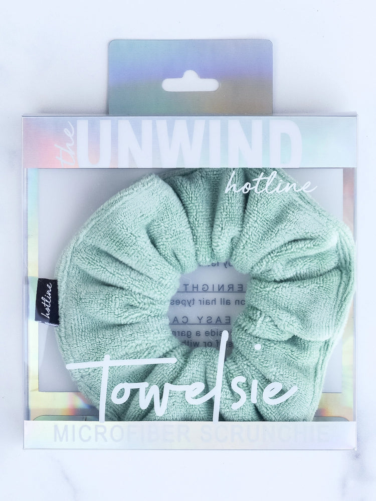 The Unwind Hotline Towelsie Microfiber Scrunchie