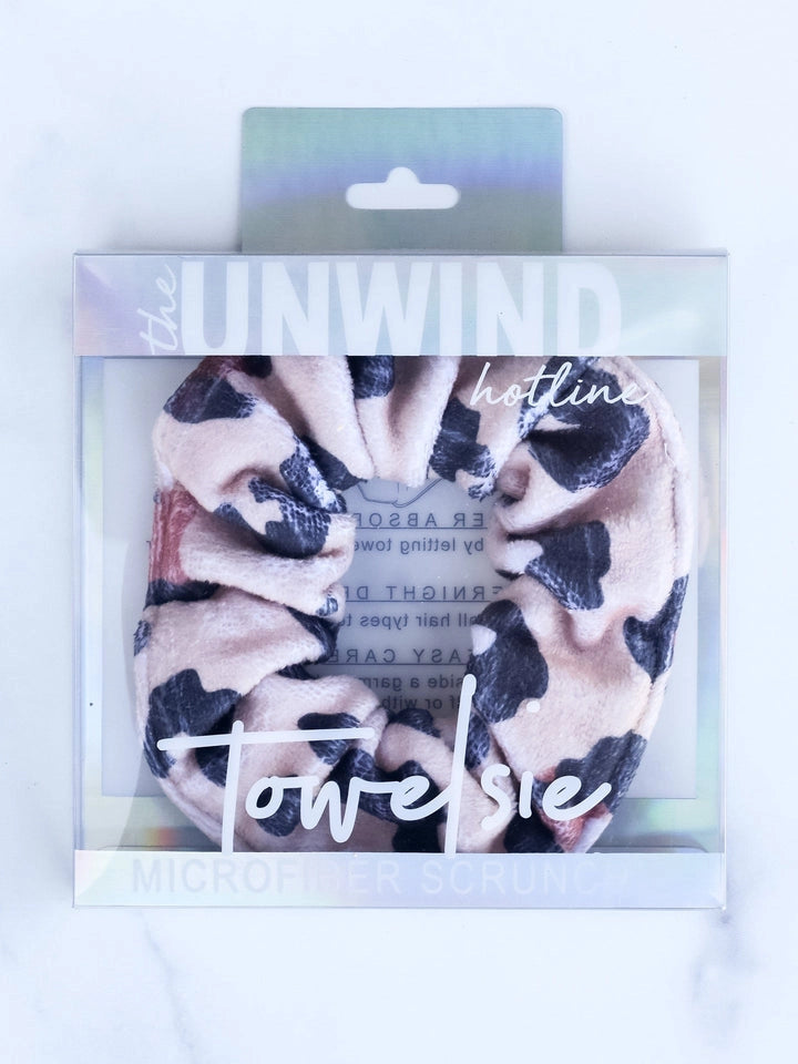 The Unwind Hotline Towelsie Microfiber Scrunchie