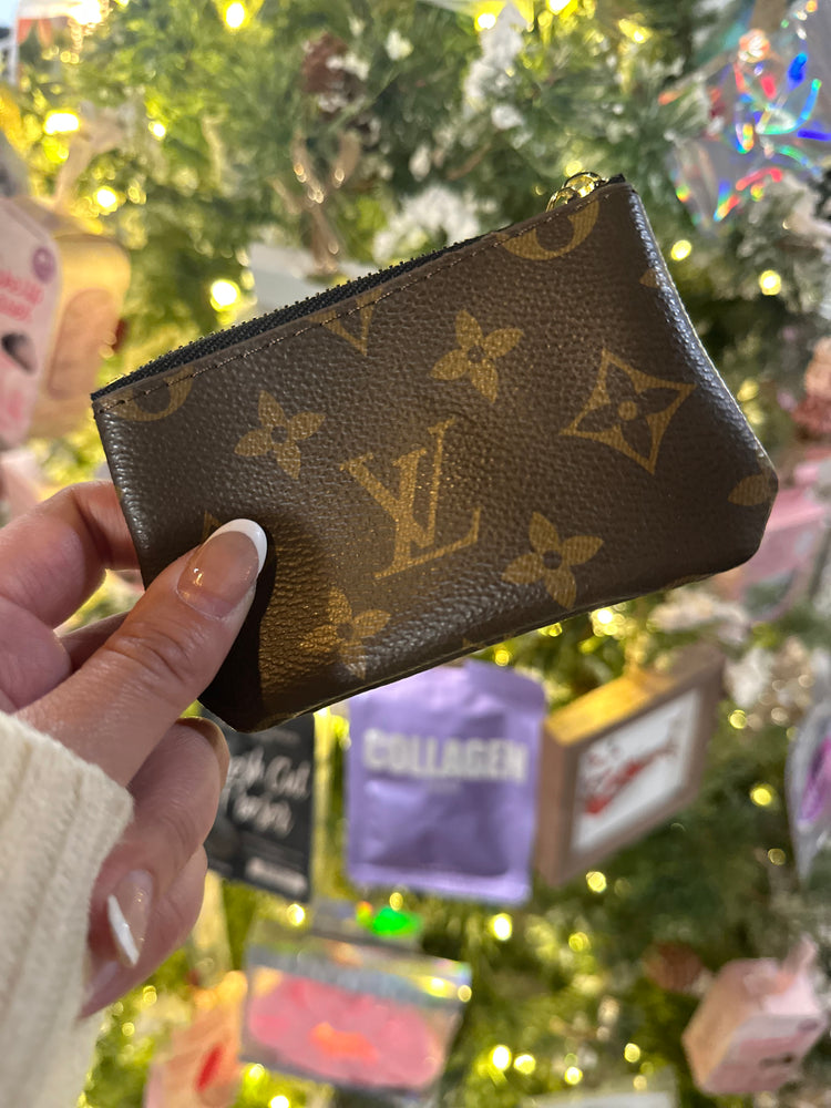 Classic Louis Vuitton Pouch Keyring