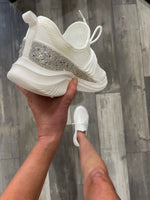 Frosting White Diamond Tennis shoe by Corky