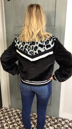 Black Leopard Jacket