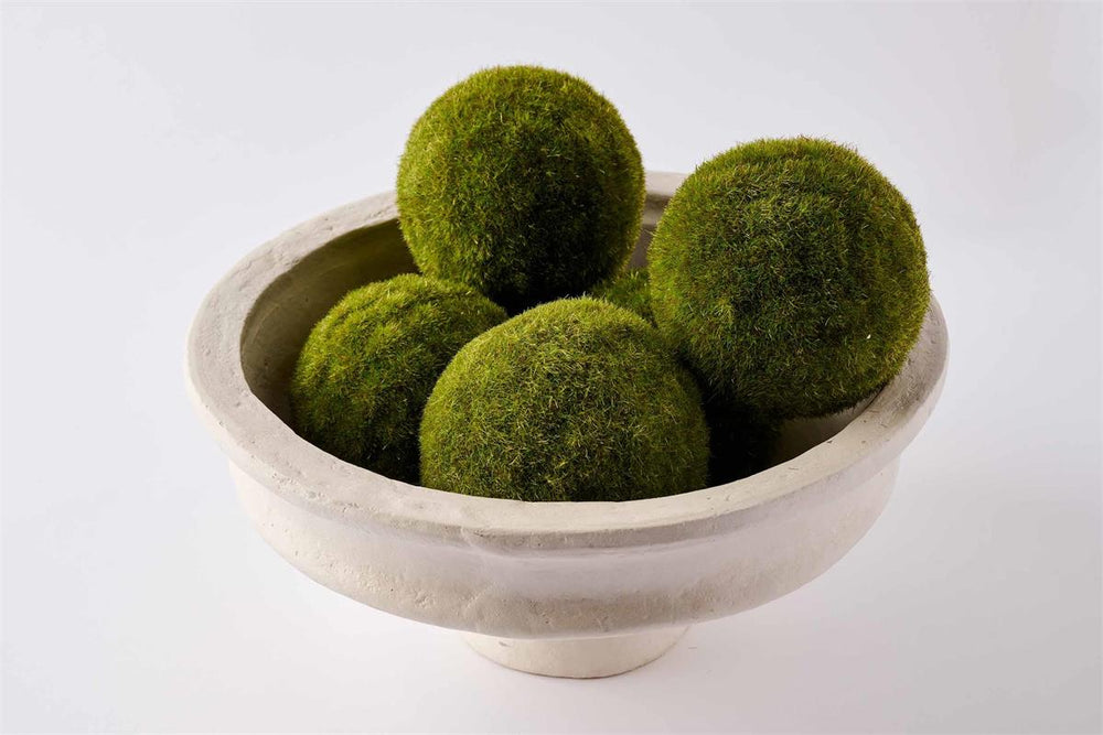 Faux Forest Moss Ball by Mudpie