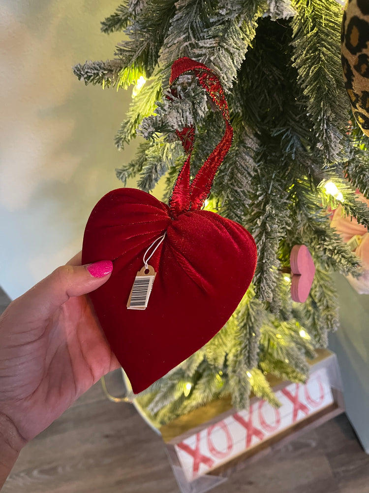 Handmade Velvet Heart