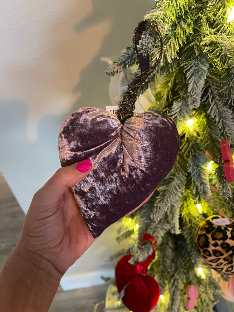 Handmade Velvet Heart