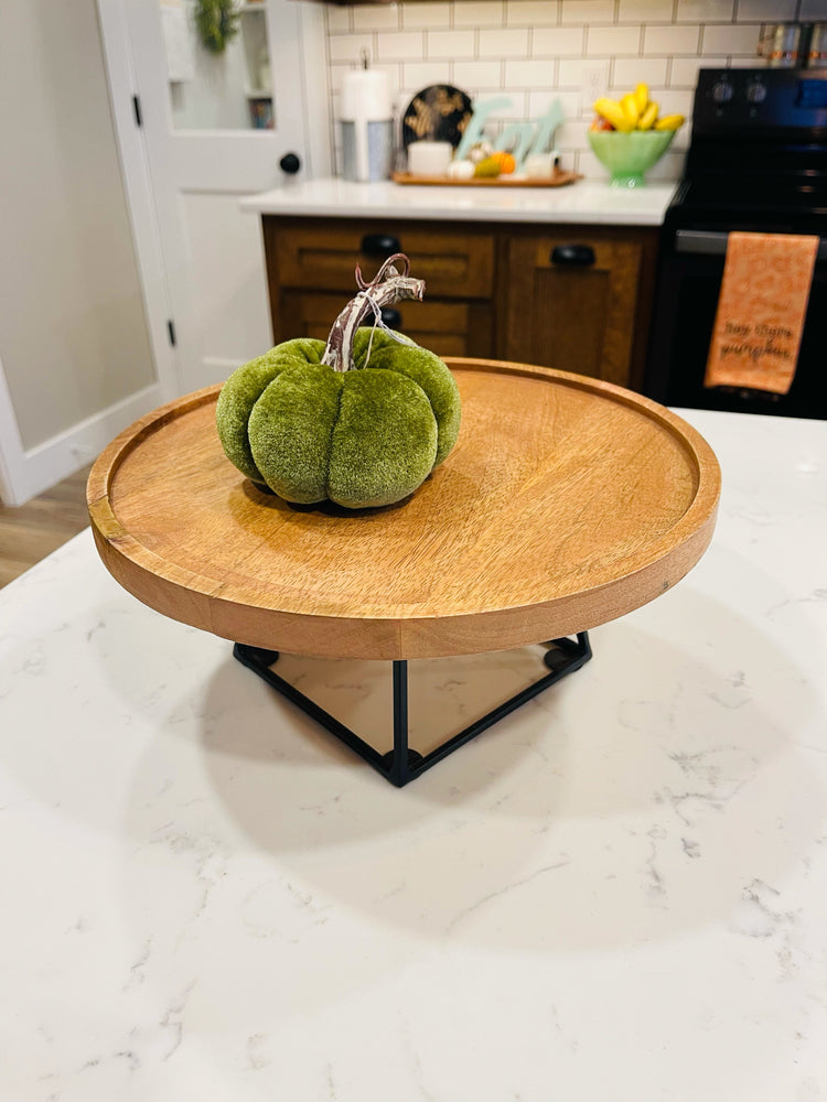 Small Velvet Pumpkins