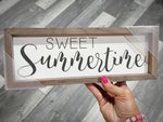13”x5” Sweet Summertime Sign