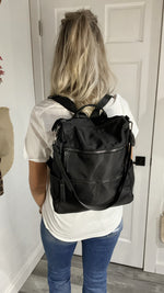 The Hayley Backpack in Black