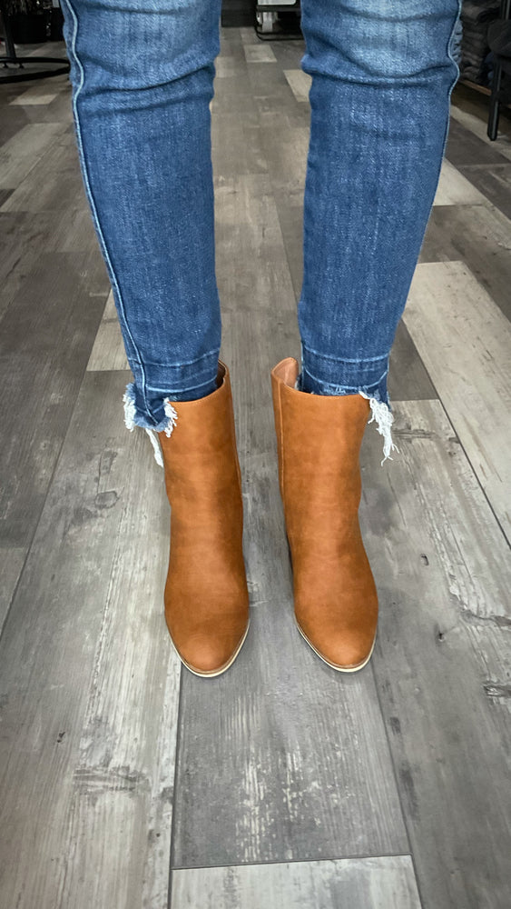 Cognac Boujee Bootie by Corky’s