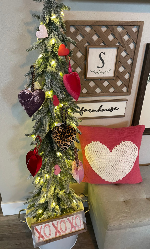 Handmade Velvet Heart